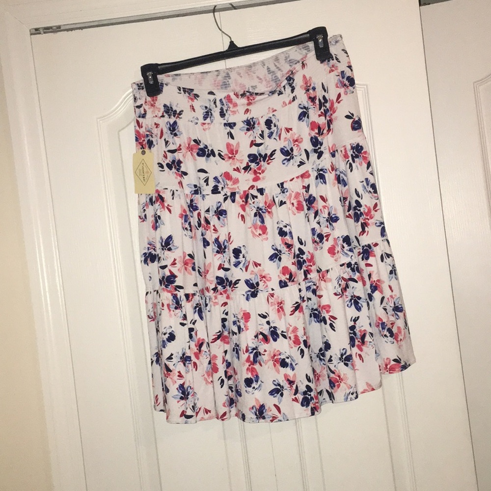 Floral  skirt